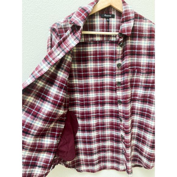 Madewell Flannel Sunday Shirt in Mahaska Plaid - Picture 10 of 11